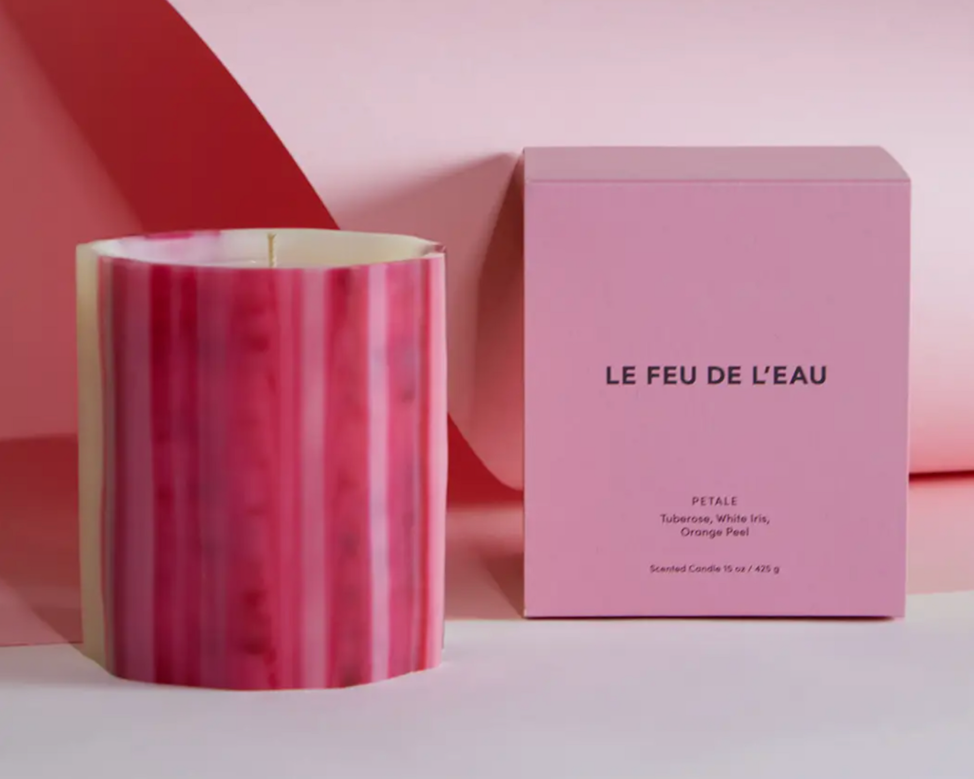 Le Feu De L'eau Petale Candle