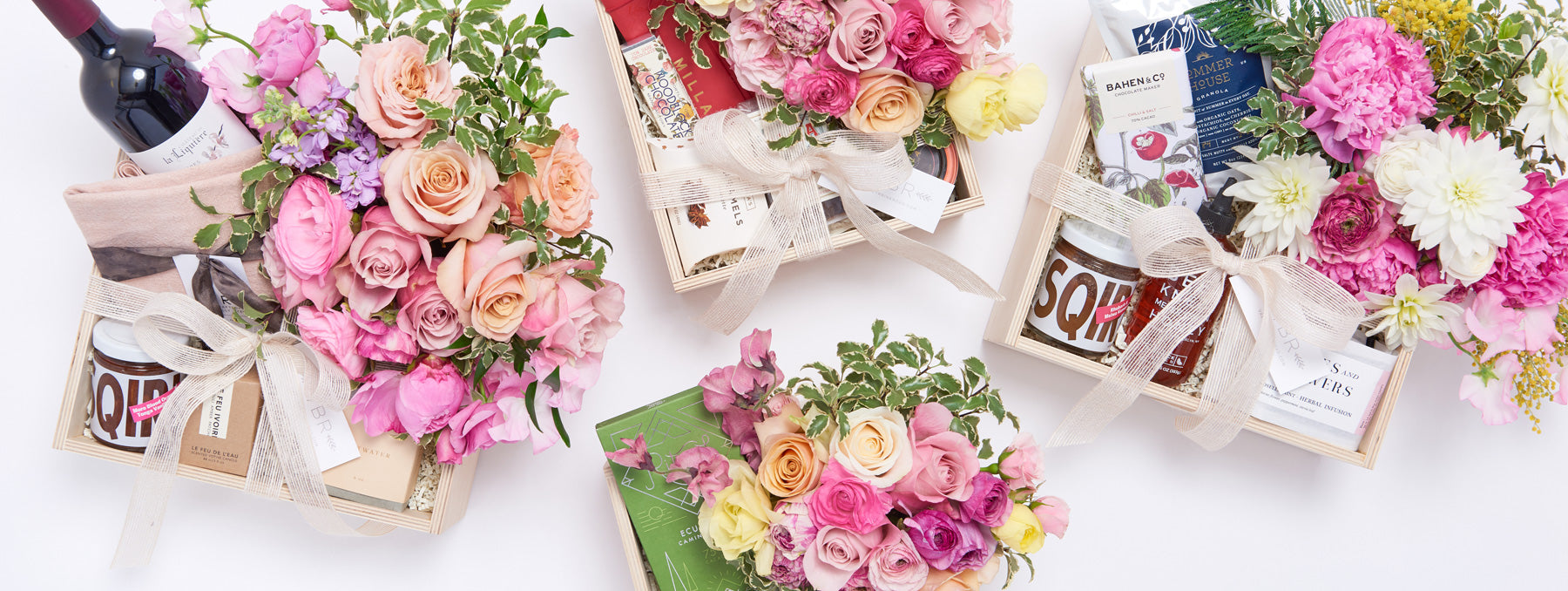 Floral Arrangement Gift Boxes
